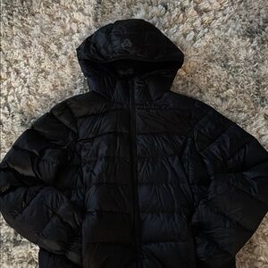 Black TNA Little Puff Jacket